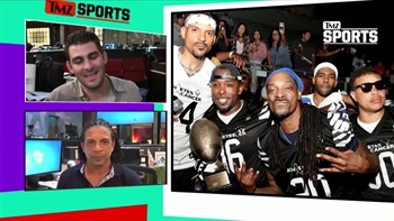 Terrell Owens catches crazy 60-yard Hail Mary from ex-NFL star ' TMZ SPORTS