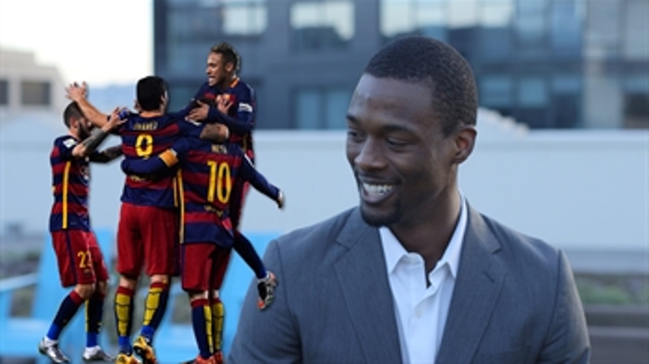 Who does Harrison Barnes think is the better player: Neymar or Suarez?