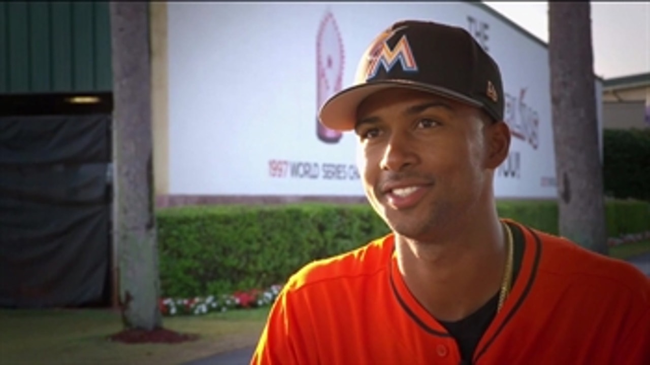 Marlins RHP Sandy Alcántara on his career goal