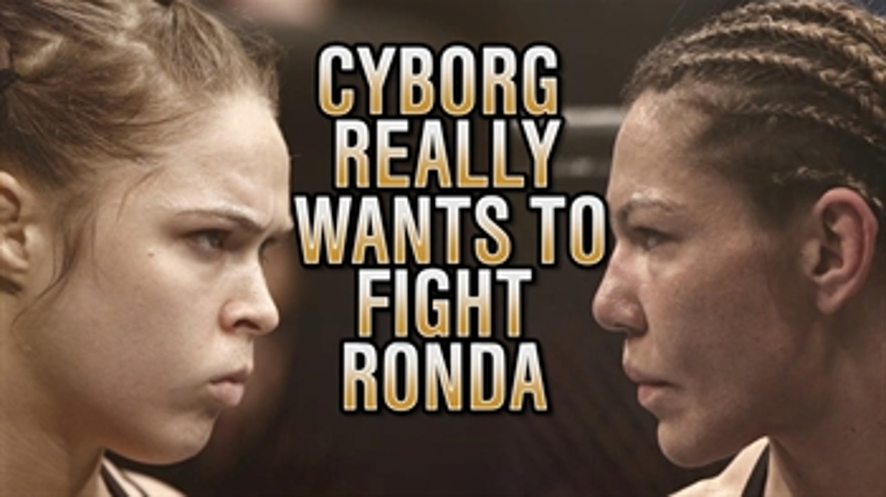 Cris Cyborg is using Ronda Rousey's infamous line to call her out