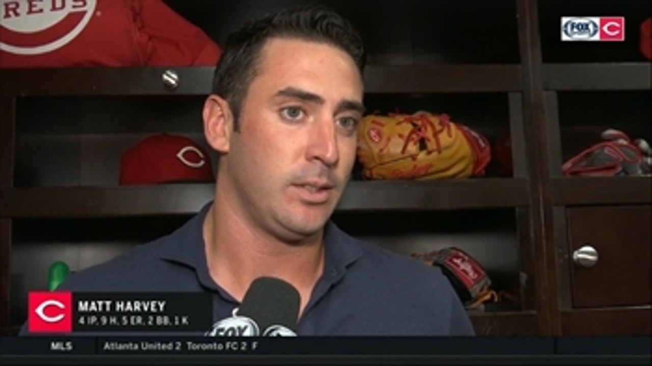 Matt Harvey admits he left pitches up, won't use fatigue as excuse