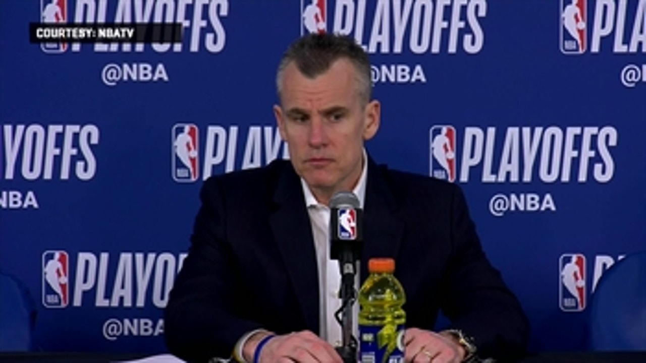 Billy Donovan on OKC coming back to win Game 5 ' Jazz at Thunder