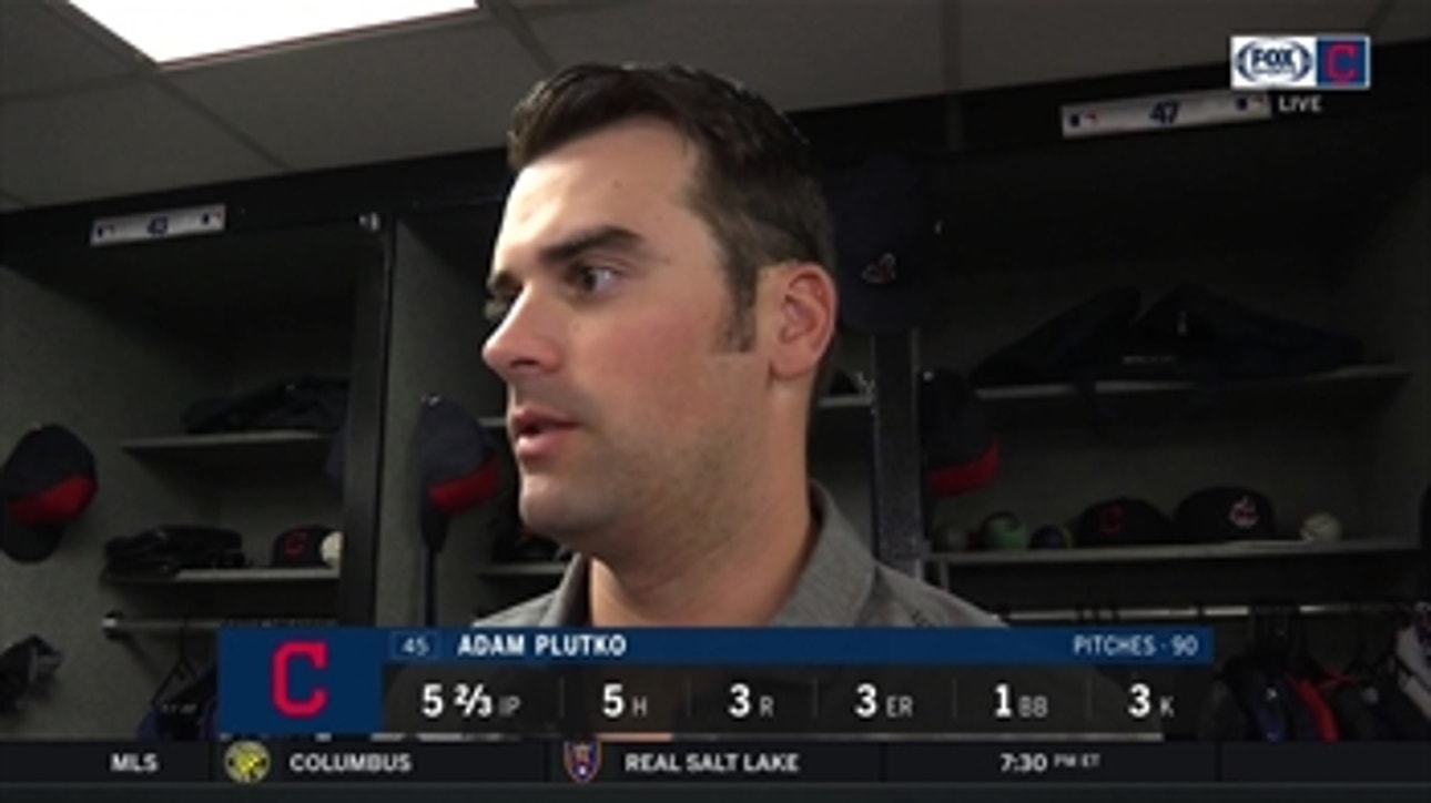 Adam Plutko on what went wrong after losing perfect game in 5th