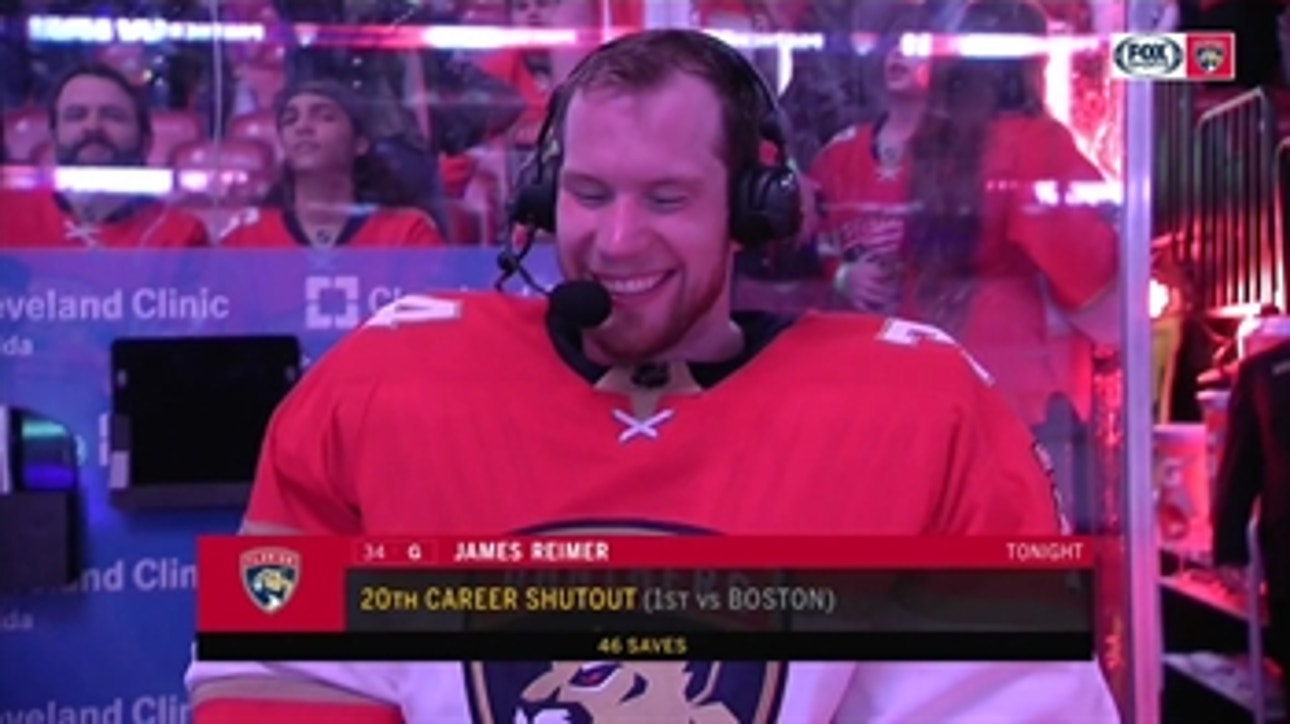 James Reimer on game performance: 'It would be nice if I had a birthday everyday if this is what happens'