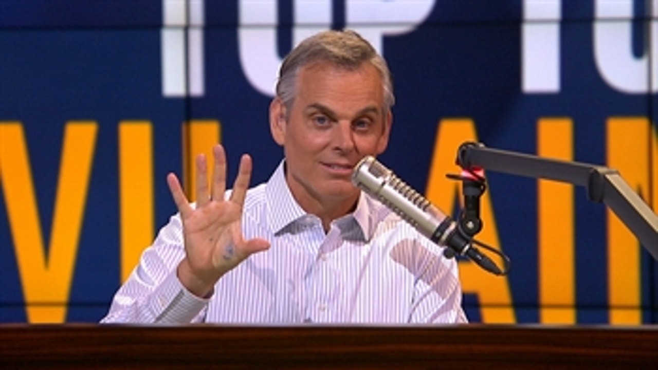Colin Cowherd lists his Top 10 Villains in Sports