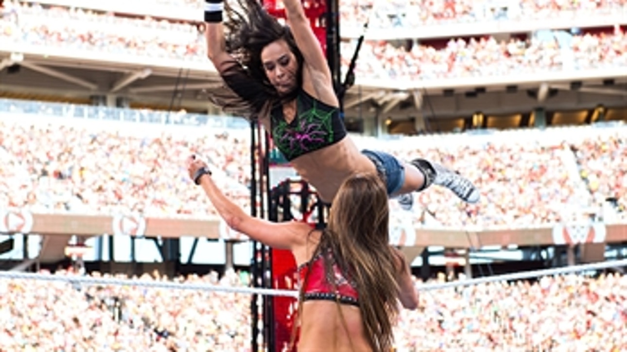 Paige & AJ Lee vs. The Bella Twins: WrestleMania 31 (Full Match)