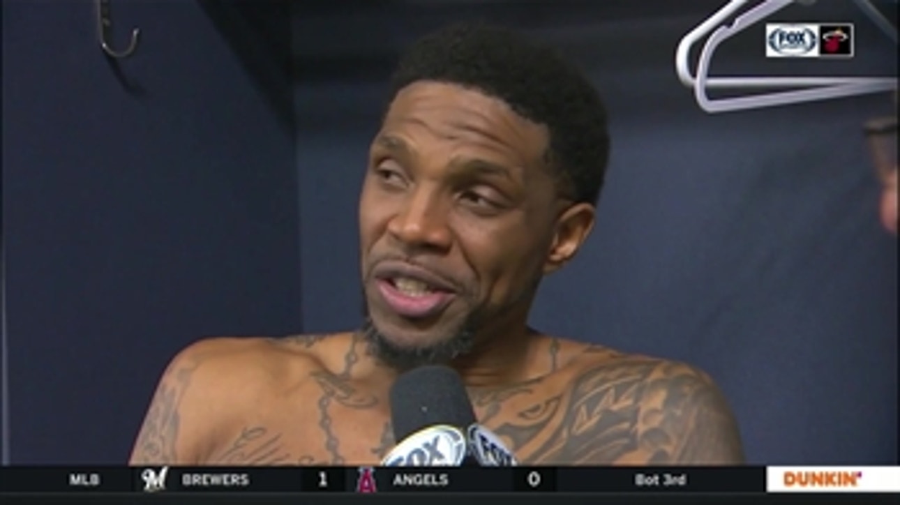 Udonis Haslem on his relationship with Dwyane Wade, reflects on Heat's season