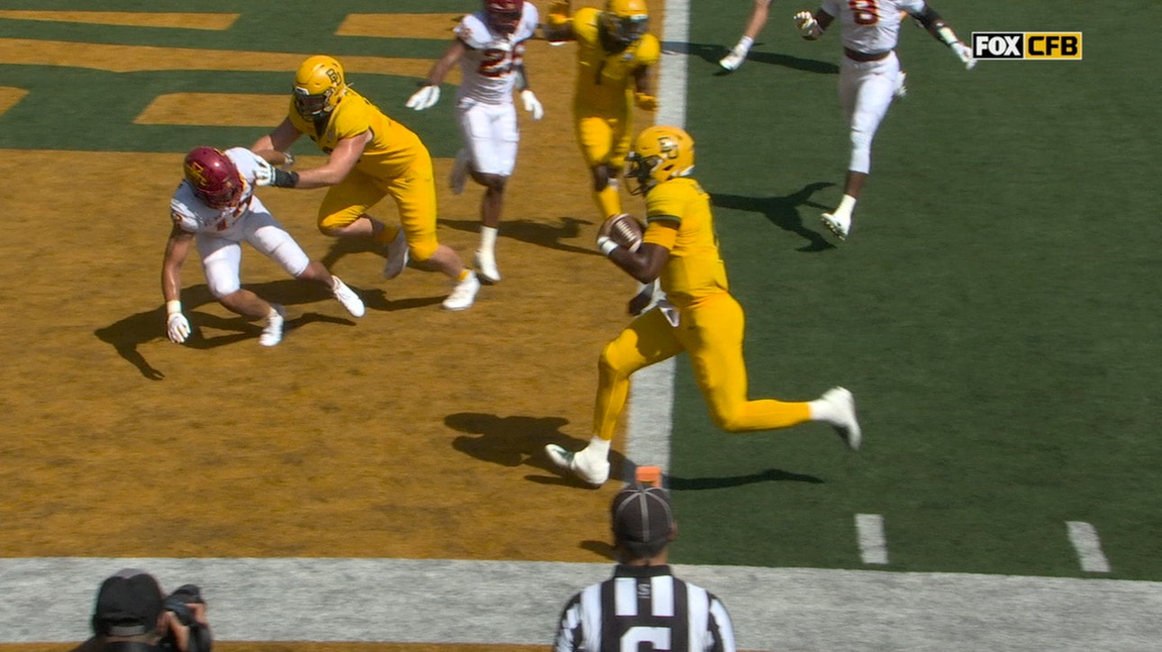 Gerry Bohanon cruises into the end zone, Baylor ties it up with Iowa State at 7-7