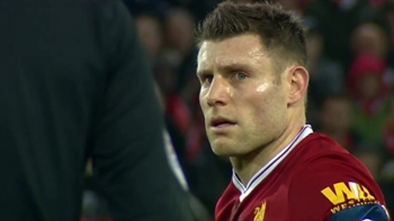 James Milner puts Liverpool in front vs. Everton from the spot ' 2017-18 FA Cup Highlights