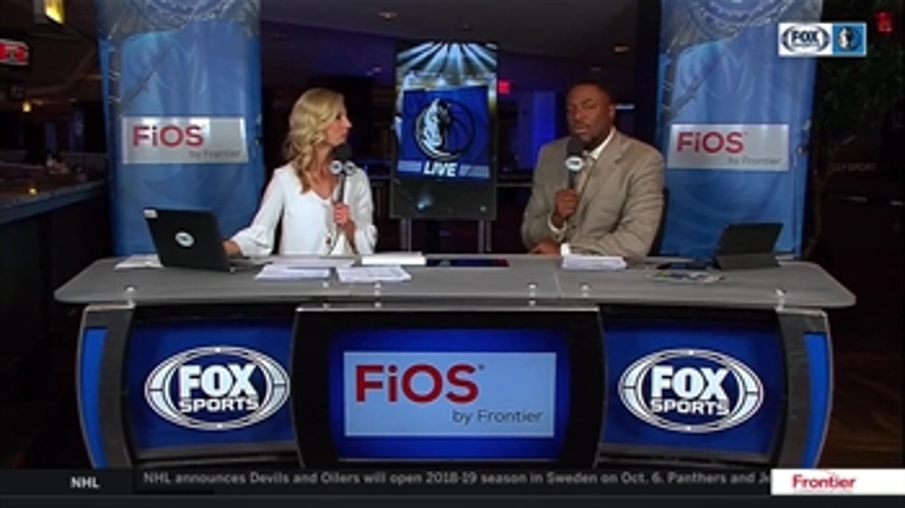 Nerlens Noel getting over injury | Mavs Live