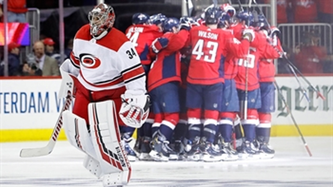 Hurricanes drop Game 2 to Capitals in OT thriller