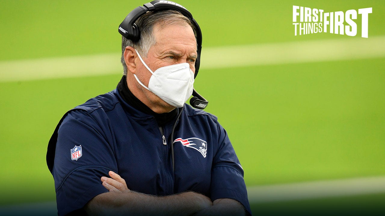 Brandon Marshall: There's no pressure on Bill Belichick to draft a franchise QB | FIRST THINGS FIRST