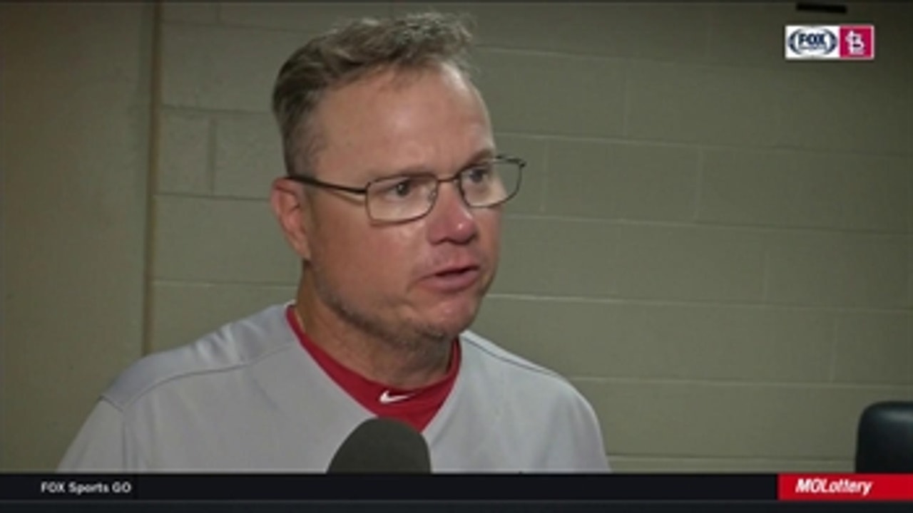Mike Shildt: Dakota Hudson threw 'three really lights-out innings' against Pirates