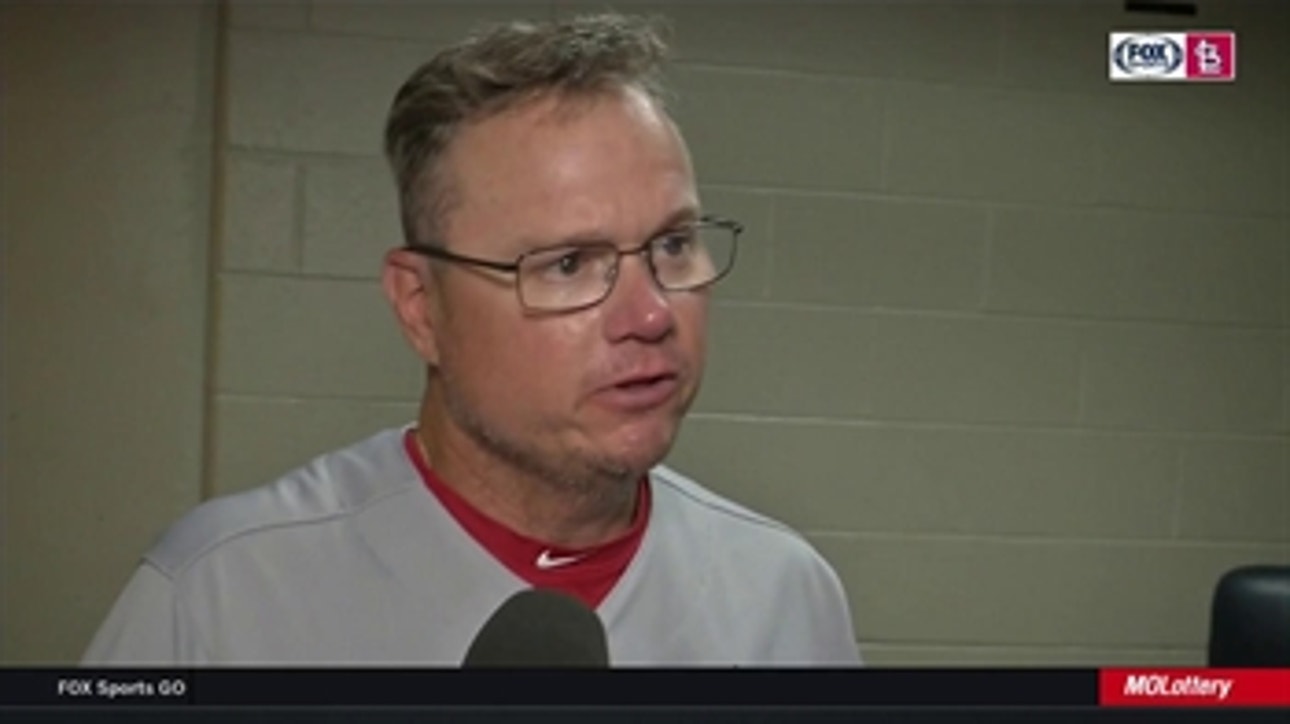 Mike Shildt: Dakota Hudson threw 'three really lights-out innings' against Pirates