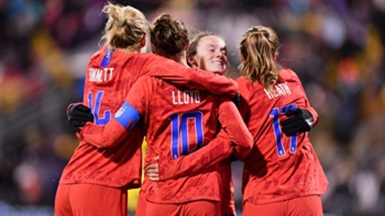 U.S. Women's National team holds on to defeat Sweden 3-2 in World Cup rematch