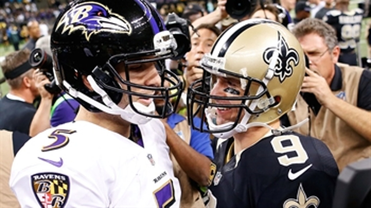 Skip and Shannon make their picks for this week's matchup between the Saints and Ravens