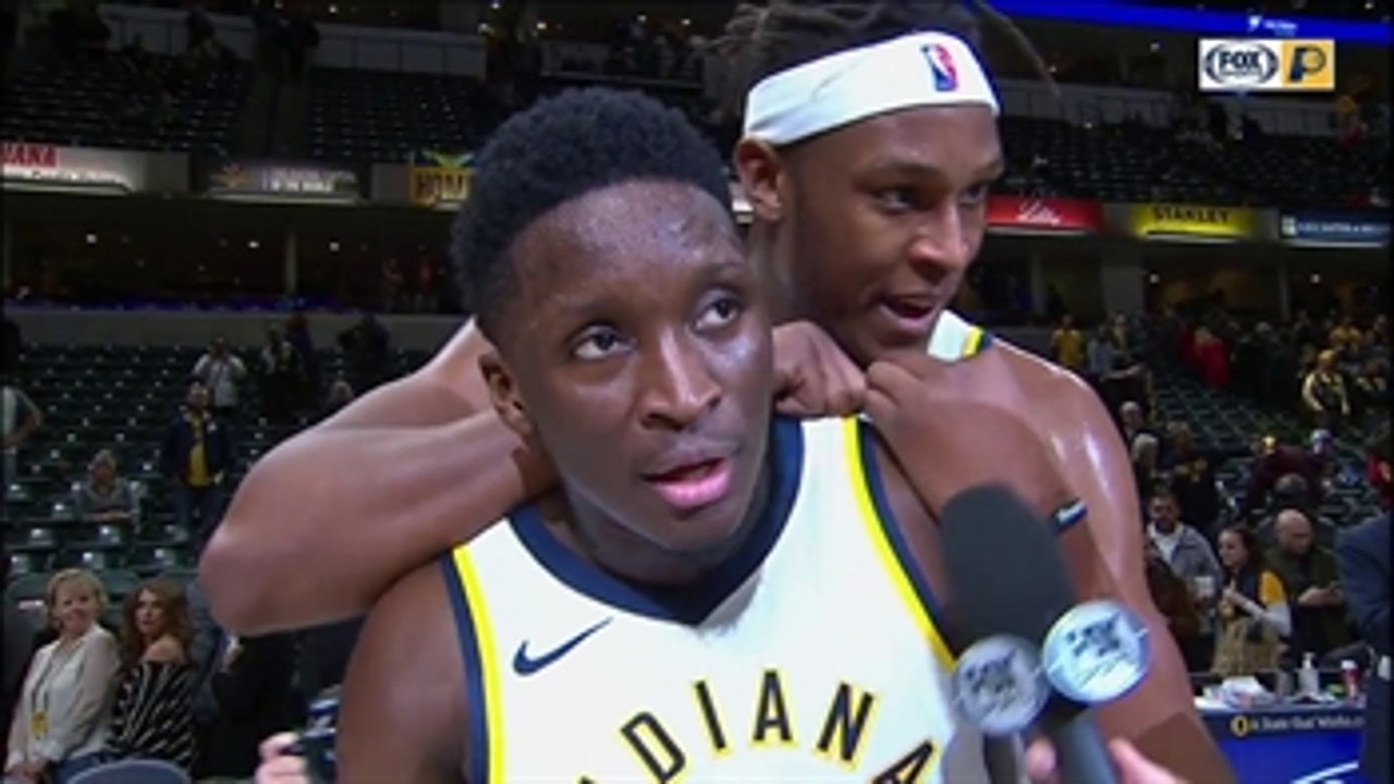 Oladipo on his return to the Pacers: 'I love this game'