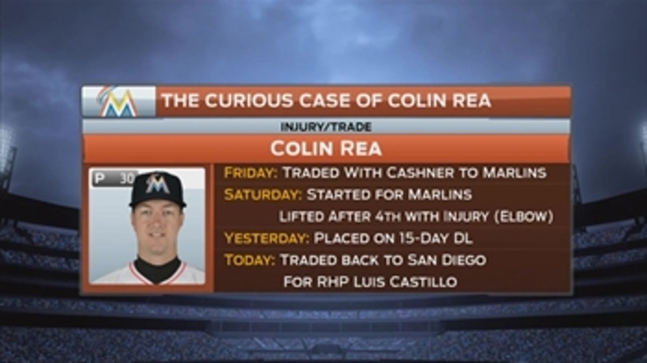 Mike Hill on why Marlins sent Colin Rea back to Padres
