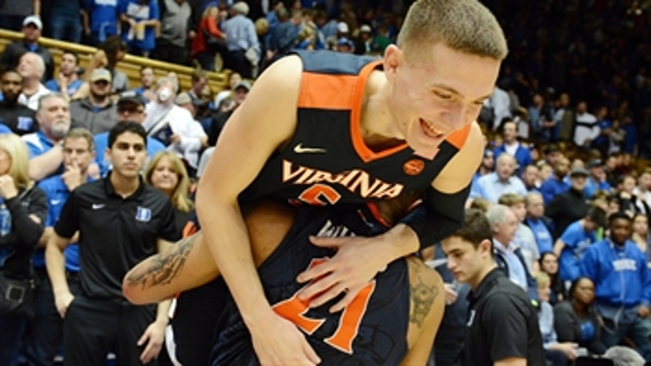 No. 2 Virginia beats No. 4 Duke at Cameron for their first win in Durham since January 14, 1995.