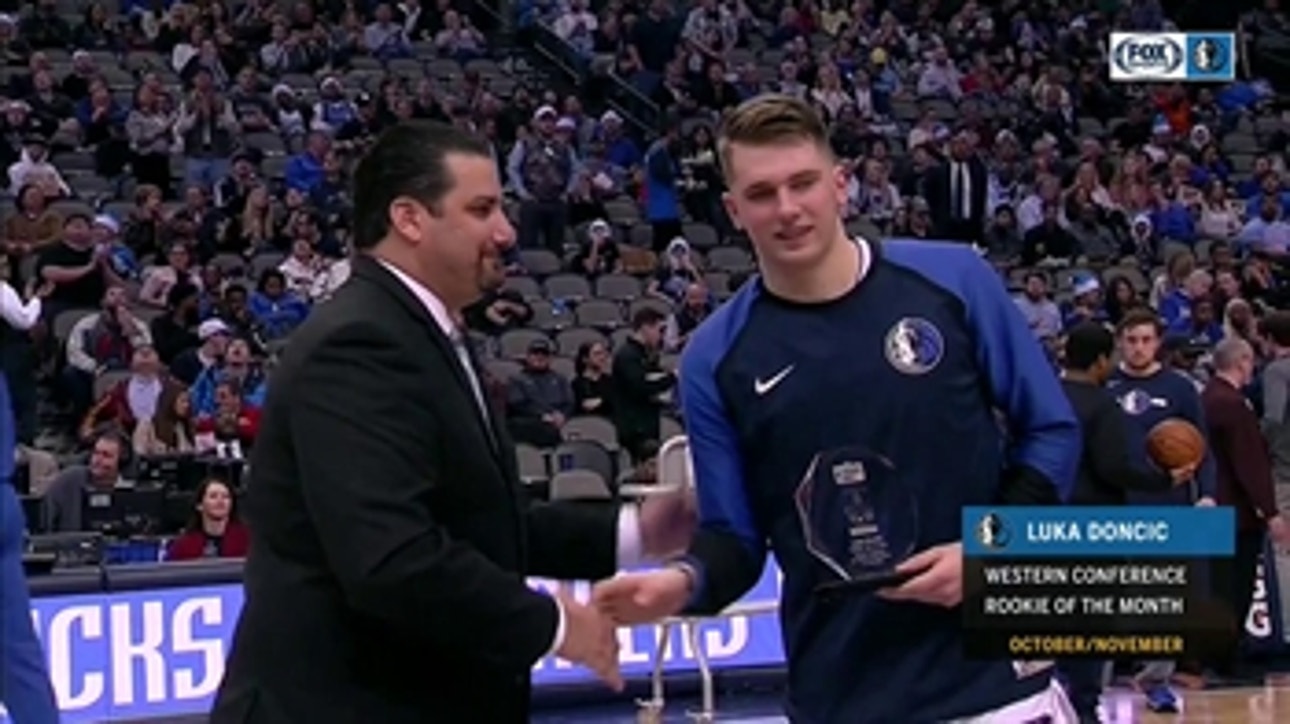 Luka Doncic is Western Conference Rookie of the Month