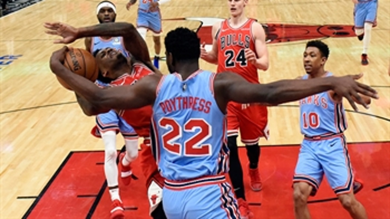 Hawks take down Bulls in rematch of 4OT thriller