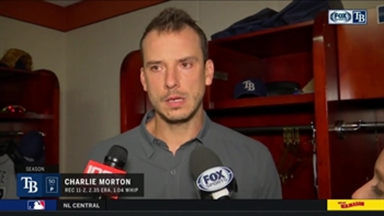 Charlie Morton details picking up his 11th win of the season