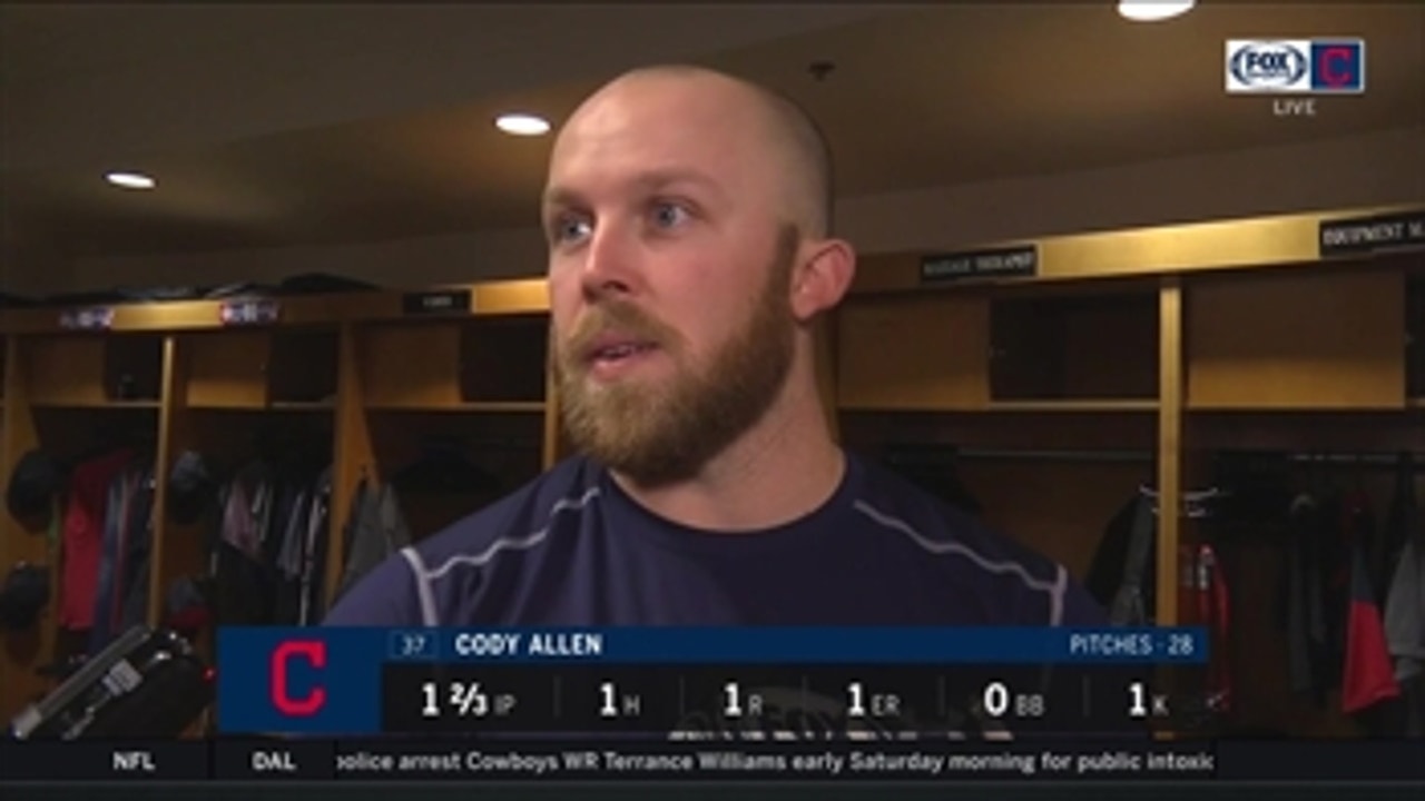 Cody Allen: By focusing on process, results will come for Indians
