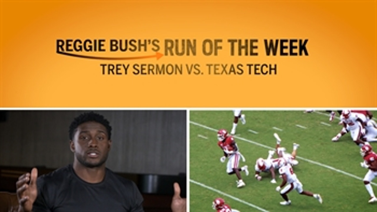 Trey Sermon vs Texas Tech ' Reggie Bush's Run of the Week