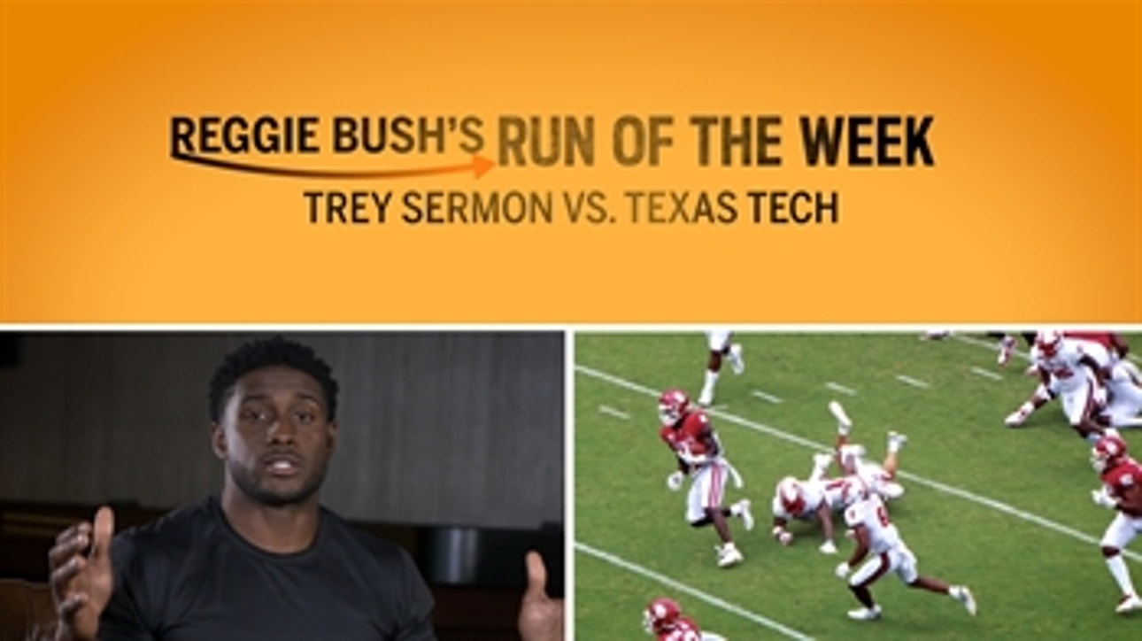 Trey Sermon vs Texas Tech | Reggie Bush's Run of the Week