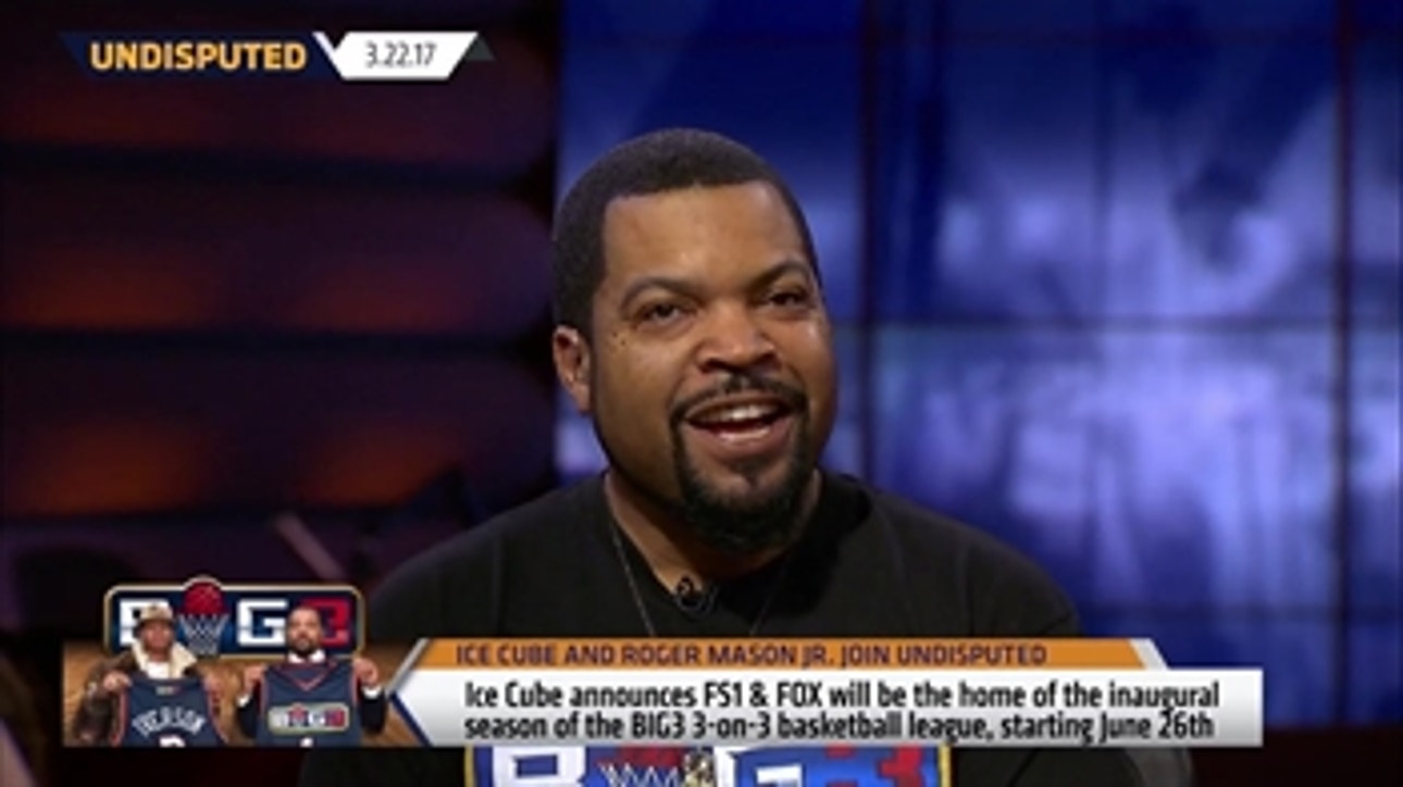 Ice Cube Announces BIG3 3-on-3 Basketball League Is Heading to FS1/FOX ' UNDISPUTED
