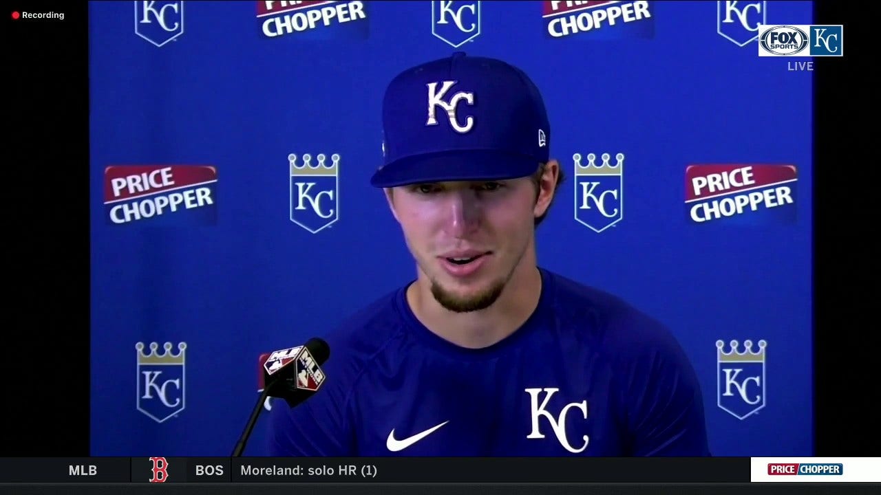 Tyler Zuber has been buzzing since making MLB debut Friday