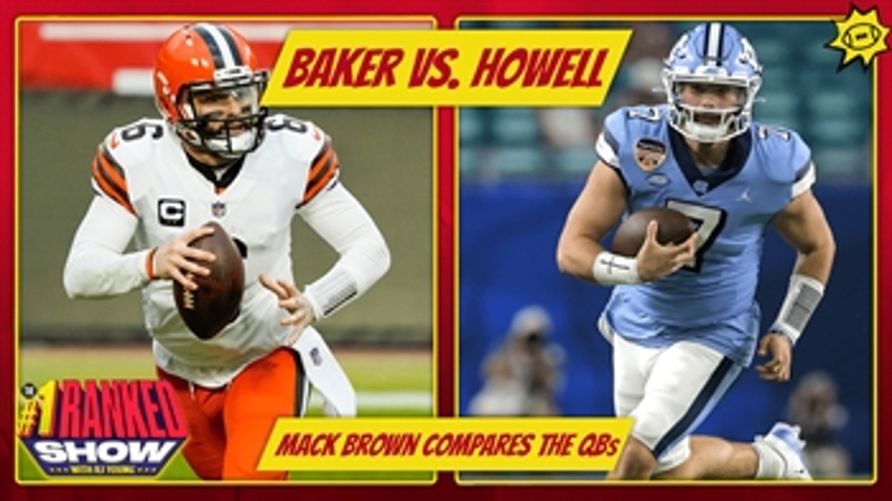 Sam Howell & Baker Mayfield -- UNC's Mack Brown sees the some similarities