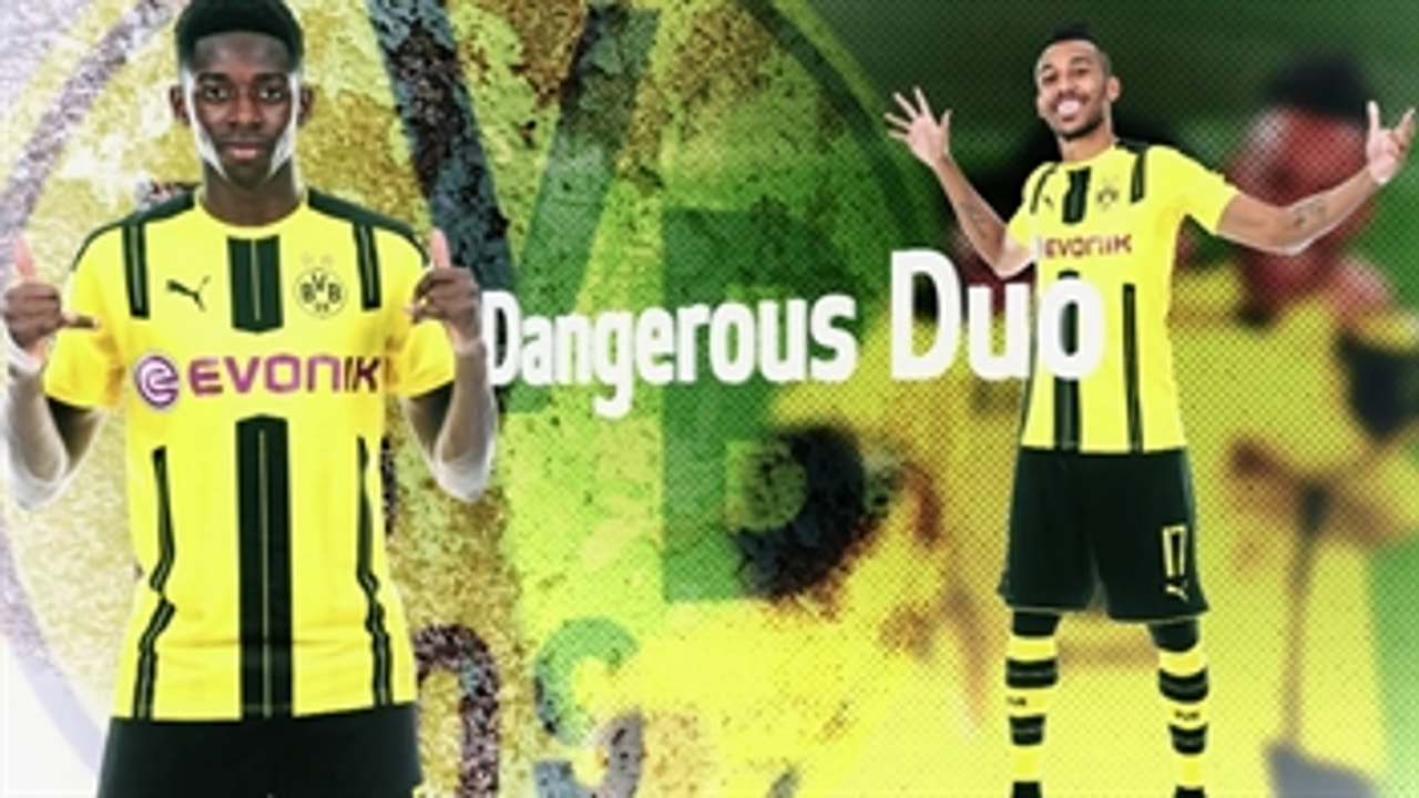 Dangerous Duo: Five Best Aubameyang-Dembele Goals ' 2016-17 Bundesliga Highlights