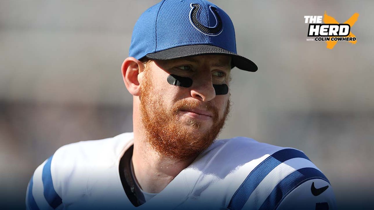 Colin Cowherd plays his blind resume game with Colts' Carson Wentz I THE HERD