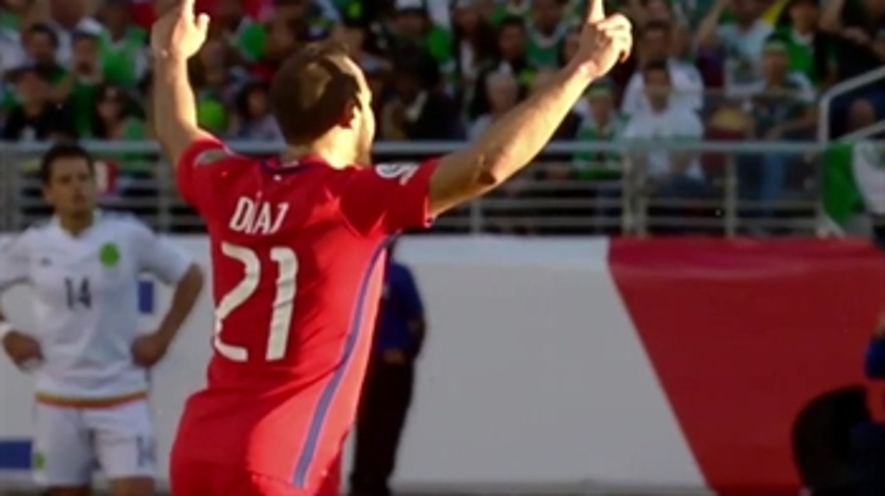 Edson Puch gives Chile a 1-0 lead against Mexico ' 2016 Copa America Highlights