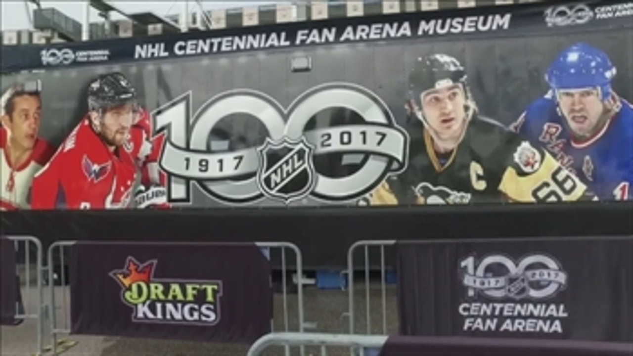 Jump back in time in the mobile NHL Centennial Fan Arena Museum