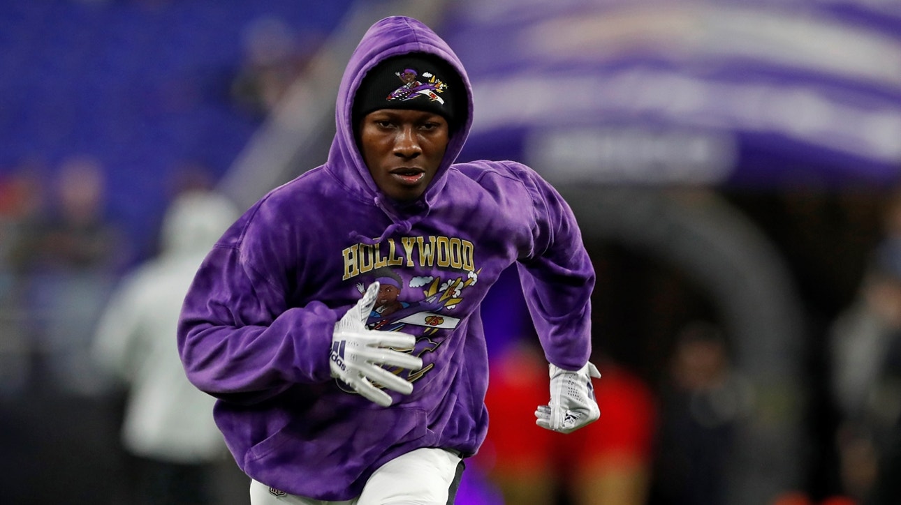 Ravens' Marquise Brown has a history of playing alongside star quarterbacks