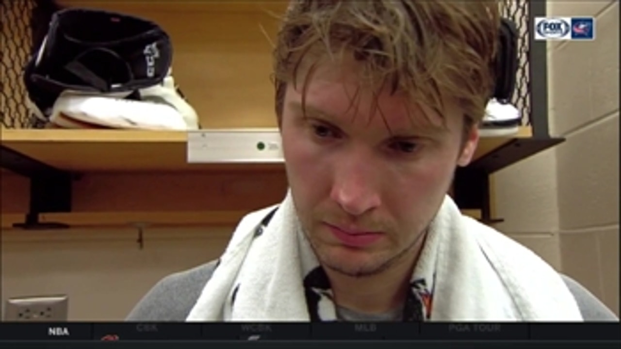 The amount of goals baffled Bobrovsky but he's happy toward a win
