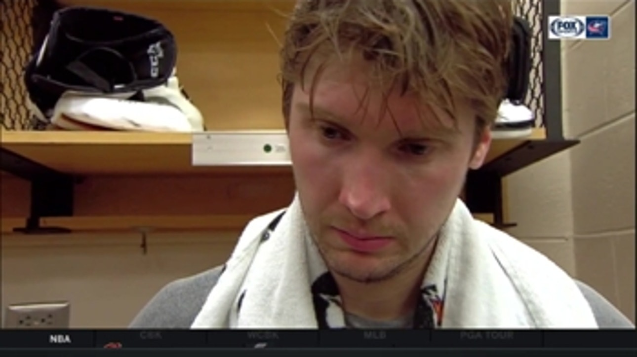 The amount of goals baffled Bobrovsky but he's happy toward a win