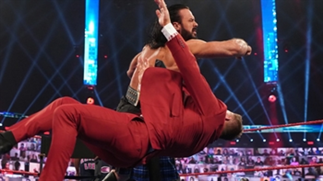 Drew McIntyre, Sheamus and Keith Lee present “The Nightmare After TLC” on “Miz TV”: Raw, Dec. 21, 2020