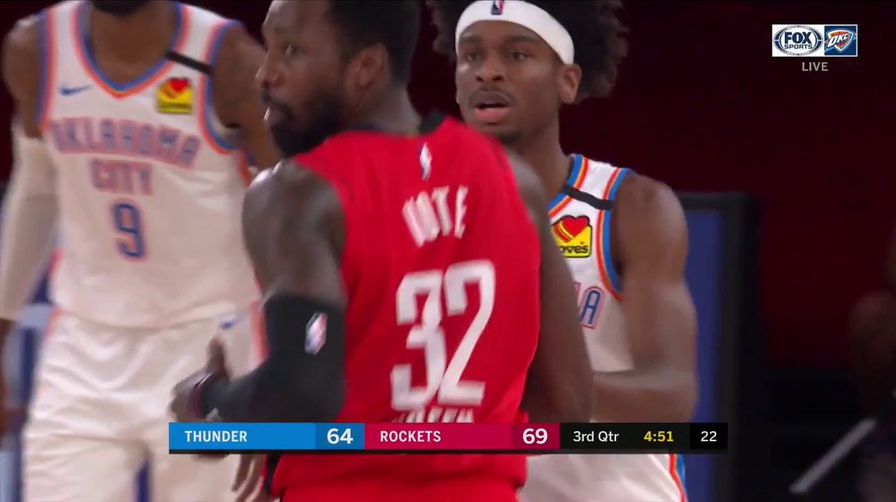 WATCH: Shai Gilgeous-Alexander with the Step Back Three