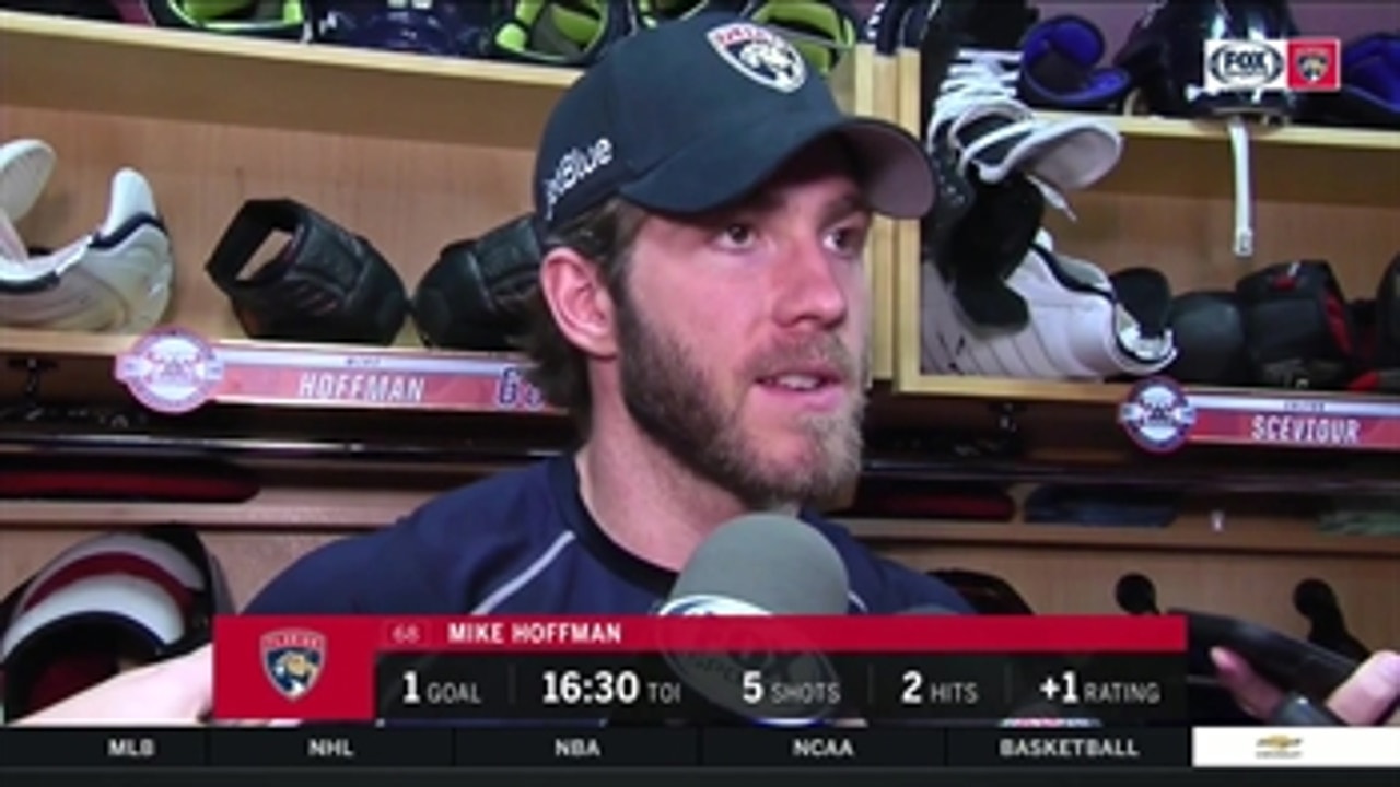 Mike Hoffman on Panthers' late rally coming up short