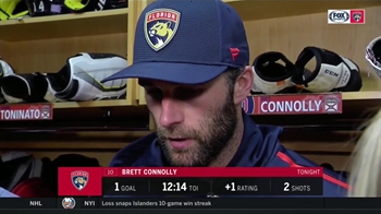 Brett Connolly: 'If we can play with that team, we can play with any team in the league'