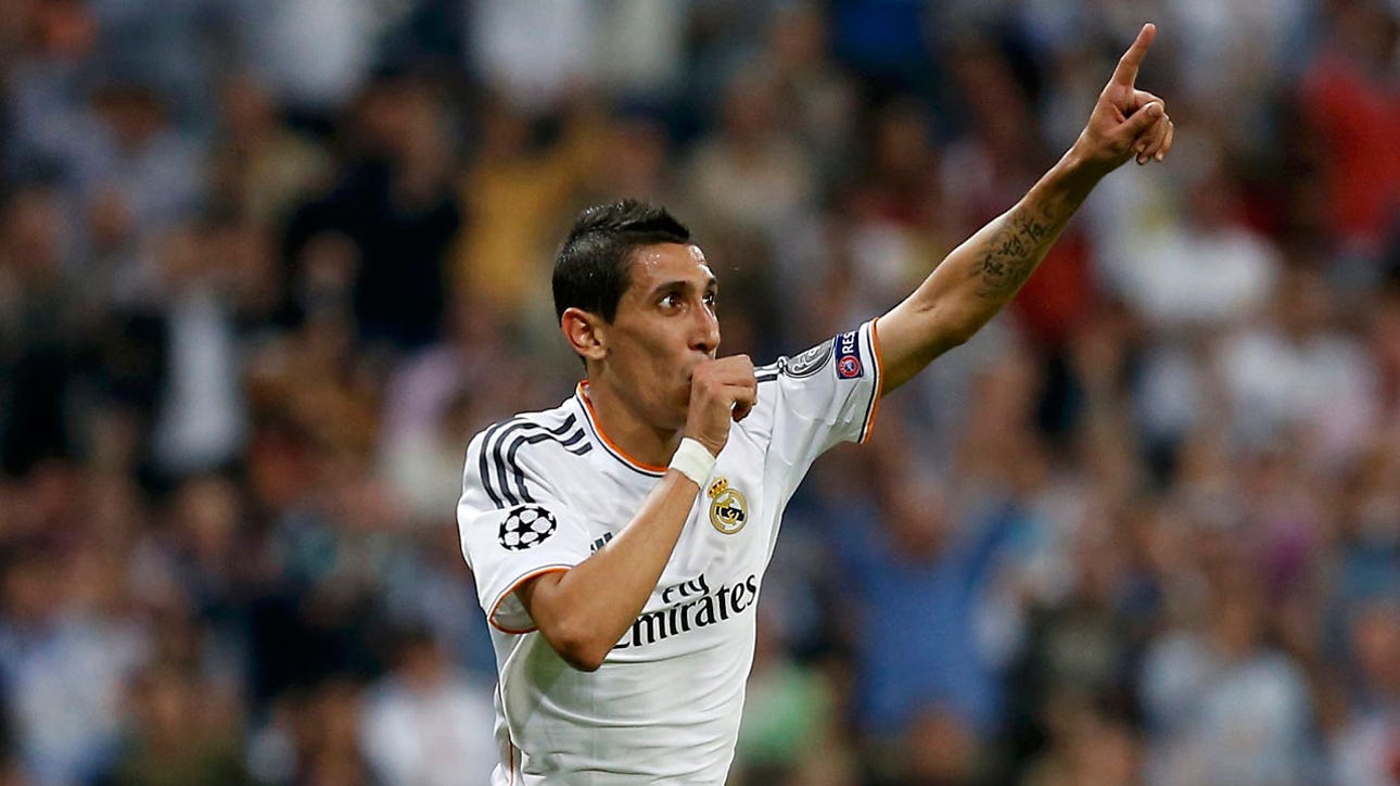 Di Maria doubles Real Madrid lead