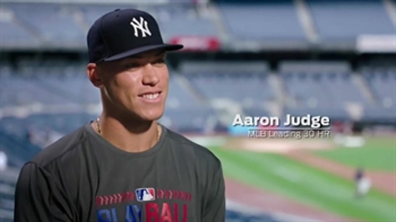 Aaron Judge speaks with Alex Rodriguez about his amazing MLB start