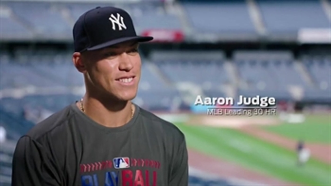 Aaron Judge speaks with Alex Rodriguez about his amazing MLB start