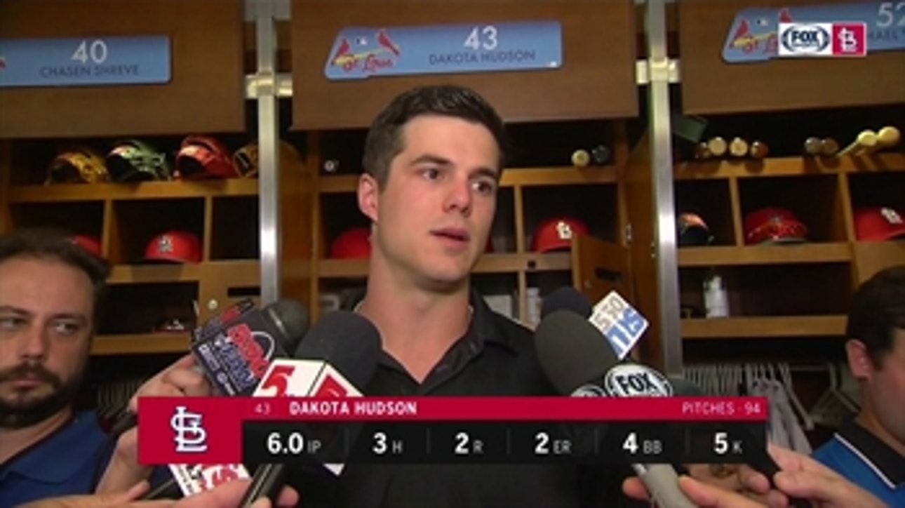 Hudson: 'I had to battle' in victory over D-Backs