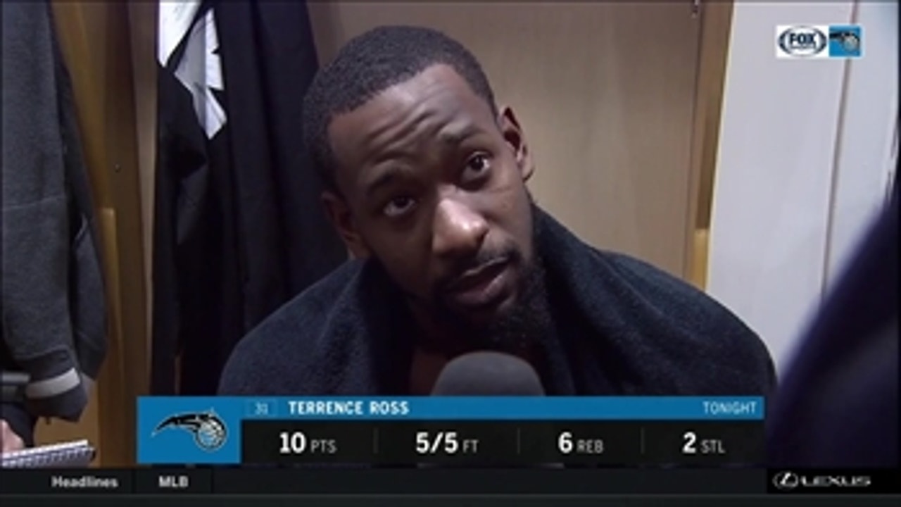 Terrence Ross on Game 1 win: 'We gotta make sure we're locked in like this every night'