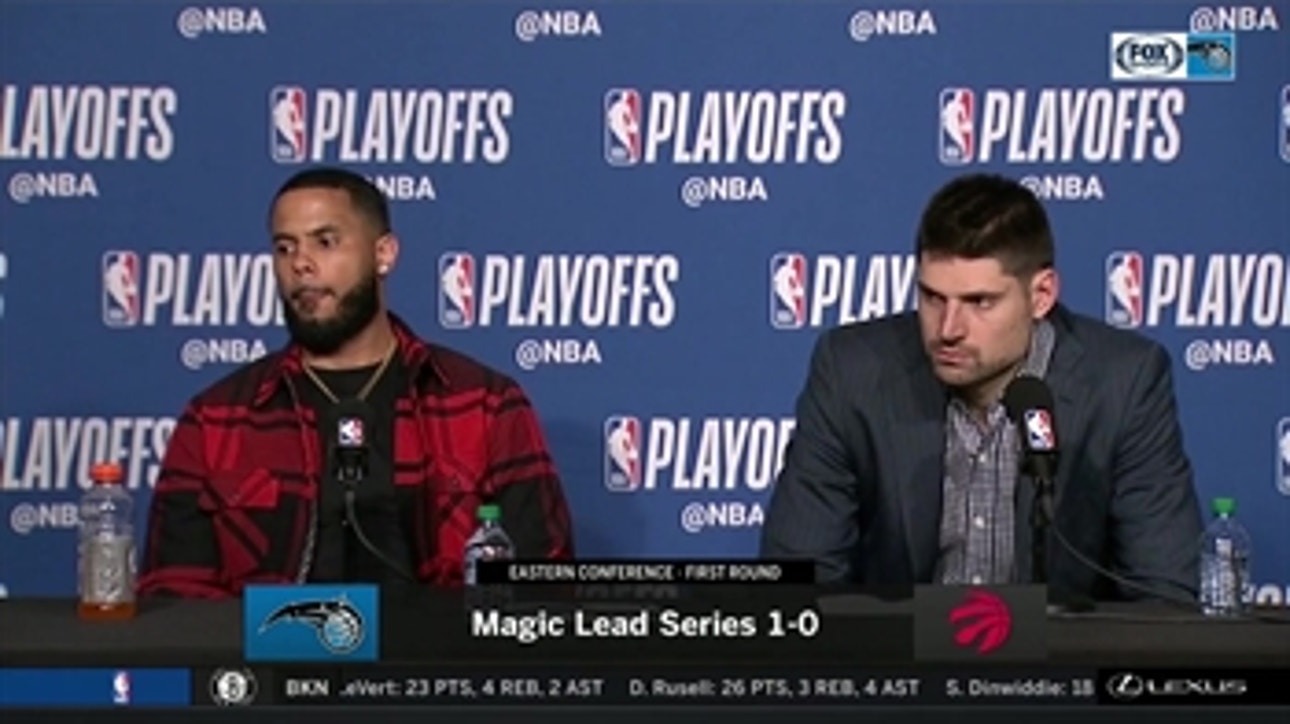D.J. Augustin, Nikola Vucevic break down Magic's Game 1 win over Raptors