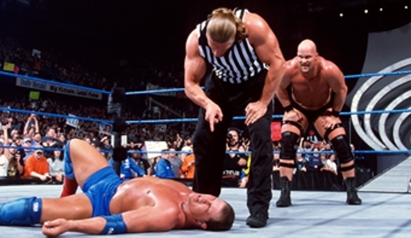 The Titans Clash – Undertaker vs. The Rock vs. Kurt Angle – A Wrestling Epic